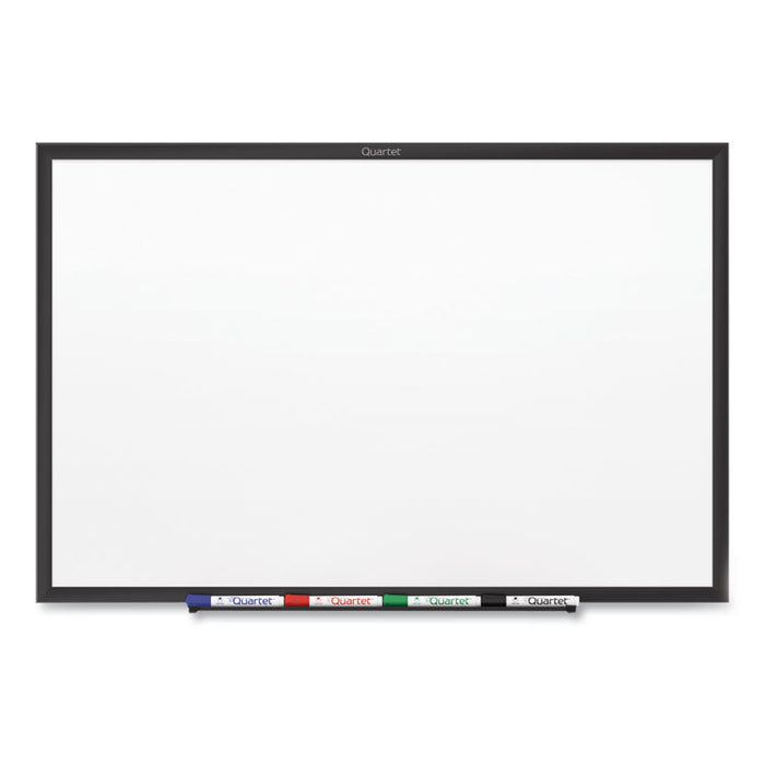Classic Series Nano-Clean Dry Erase Board, 72 x 48, Black Aluminum Frame