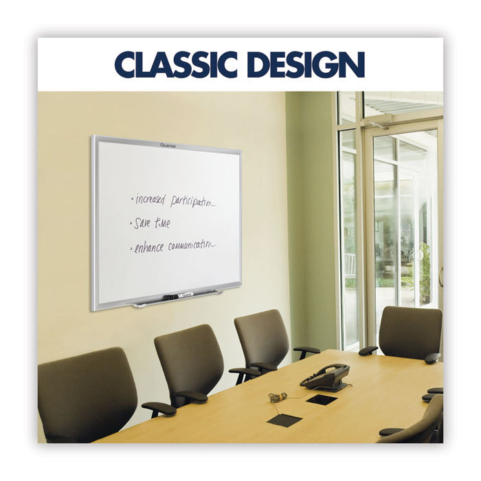 Classic Series Total Erase Dry Erase Board, 72 x 48, Silver Aluminum Frame