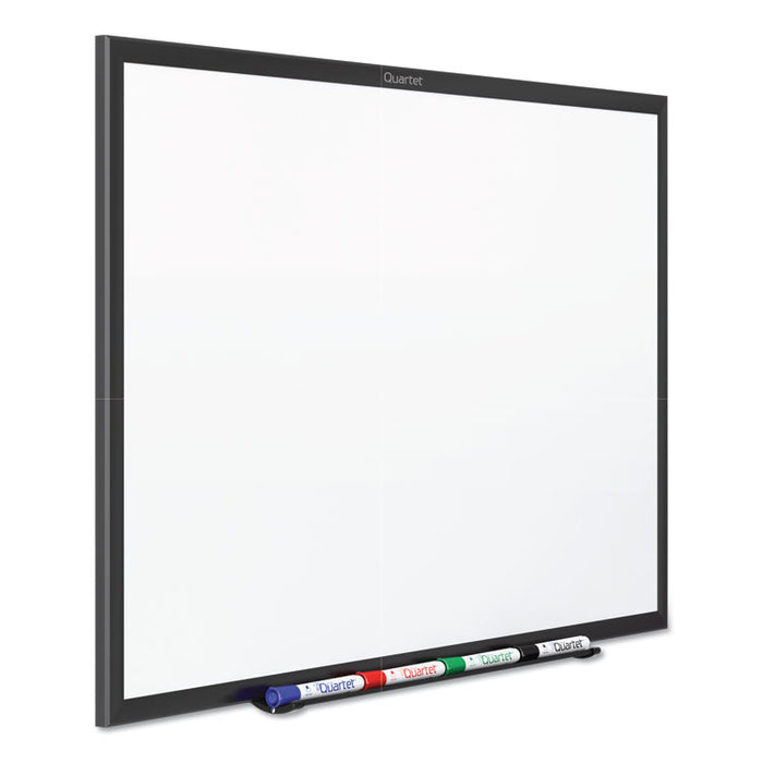 Classic Series Nano-Clean Dry Erase Board, 24 x 18, Black Aluminum Frame