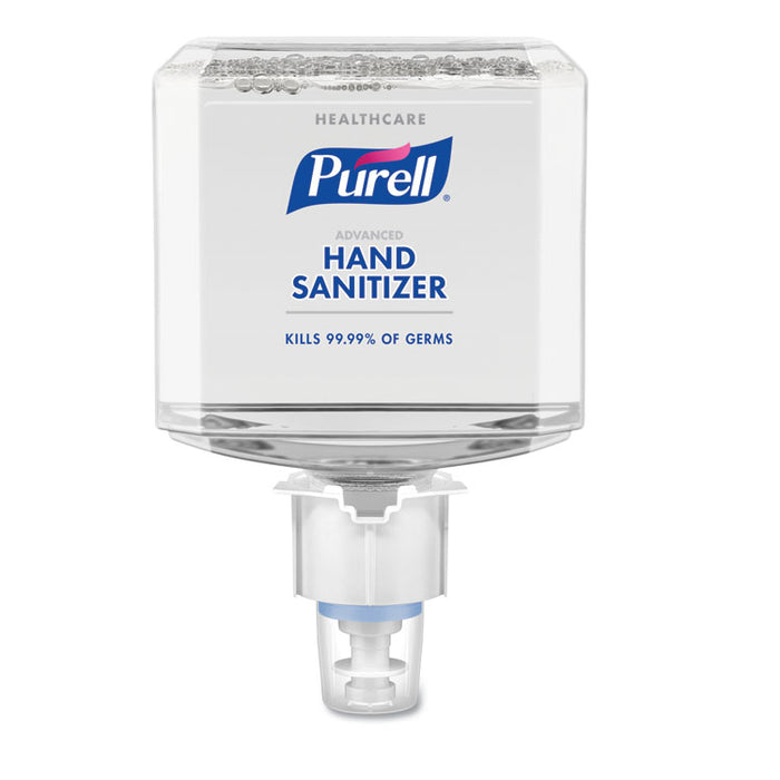 Healthcare Advanced Foam Hand Sanitizer, 1,200 mL, Refreshing Scent, For ES4 Dispensers, 2/Carton
