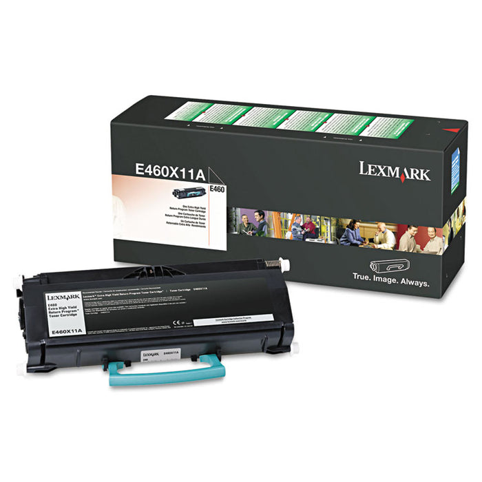 E460X11A Return Program Extra High-Yield Toner, 15000 Page-Yield, Black