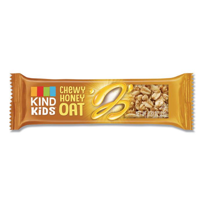 Kids Bars, Chewy Honey Oat, 0.81 oz, 6/Pack