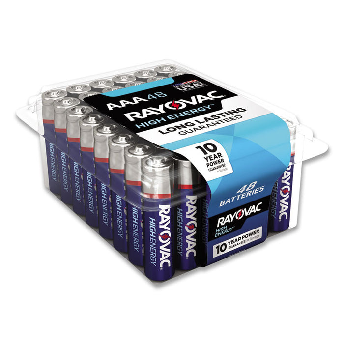 Alkaline AAA Batteries, 48/Pack