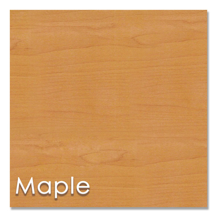 Study Carrell, 23.5w x 33d x 48.25h, Maple