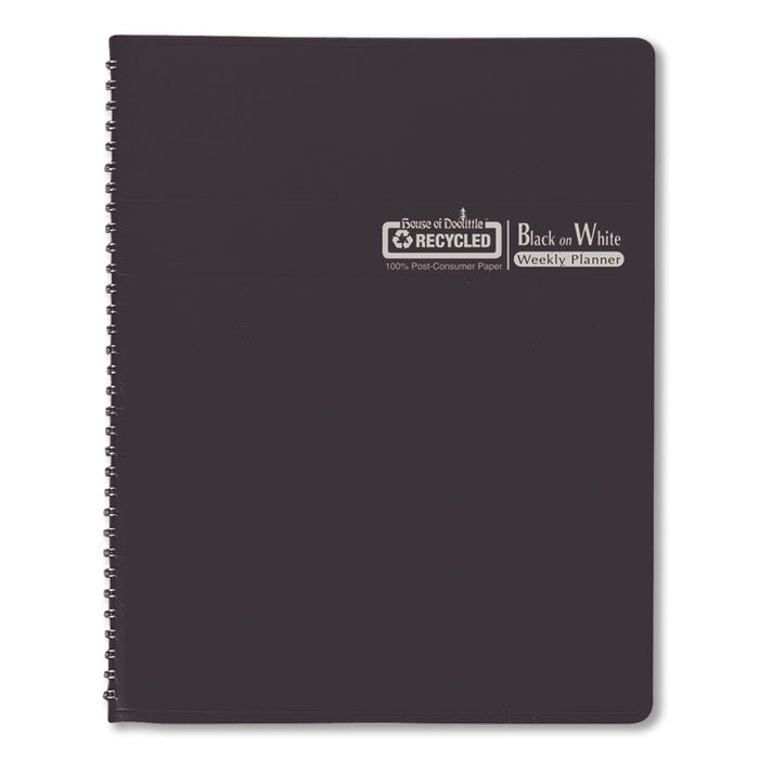 Black-on-White Photo Weekly Appointment Book, Landscapes Photography, 11 x 8.5, Black Cover, 12-Month (Jan to Dec): 2023
