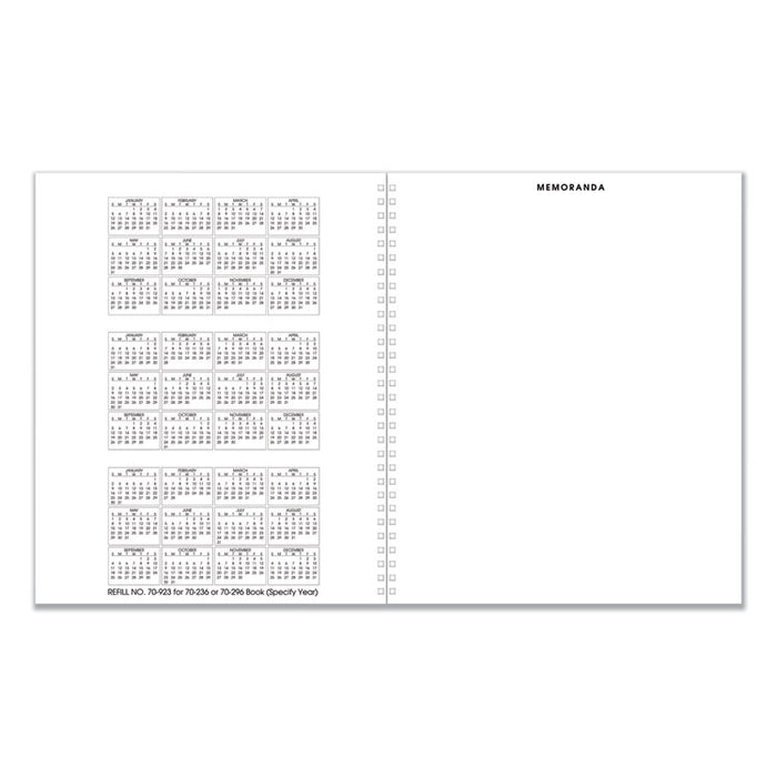 Monthly Planner Refill, 11 x 9, White, 2021