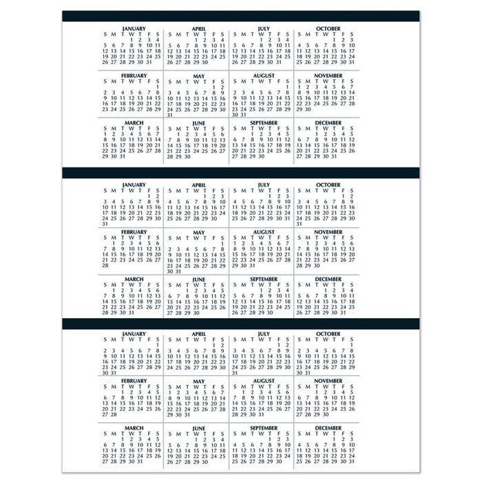 Recycled 24-Month Ruled Monthly Planner, 11 x 8 1/2, Black, 2020-2021