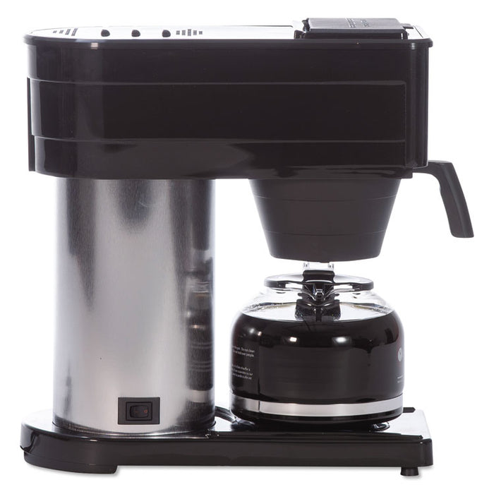 10-Cup Velocity Brew BX Coffee Brewer, Black, Stainless Steel
