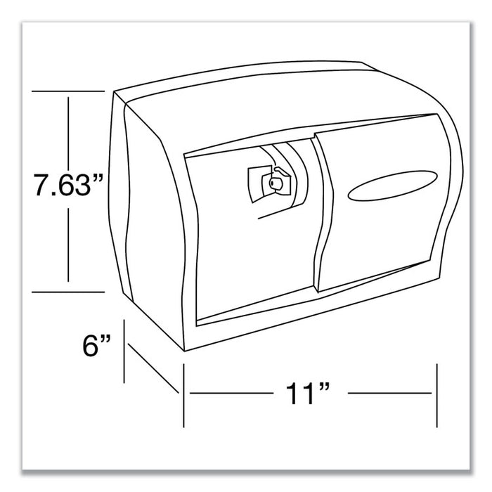 Pro Coreless SRB Tissue Dispenser, 10.13 x 6.4 x 7, Stainless Steel