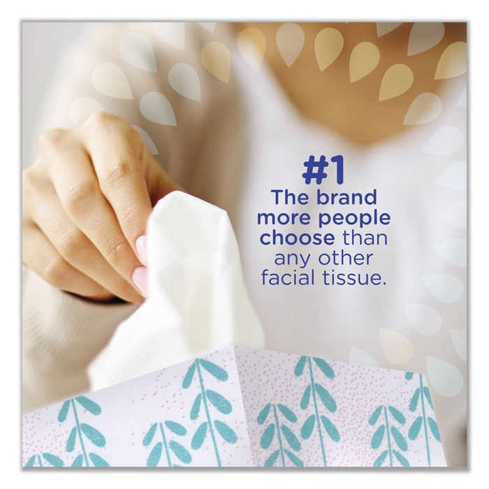 White Facial Tissue Junior Pack, 2-Ply, 40 Sheets/Box, 80 Boxes/Carton