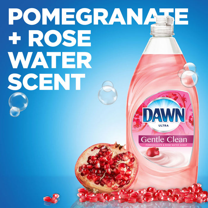 Ultra Gentle Clean, Pomegranate Splash, 24 oz Bottle, 10/Carton