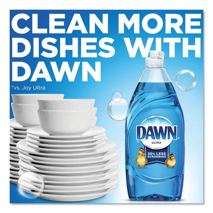 Ultra Liquid Dish Detergent, Dawn Original, 75 oz Flip-Cap Bottle, 6/Carton