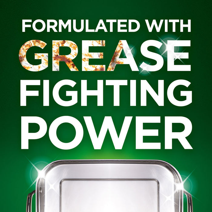 Dishwasher Gel with Dawn, Lemon, 120 oz Bottle, 4/Carton