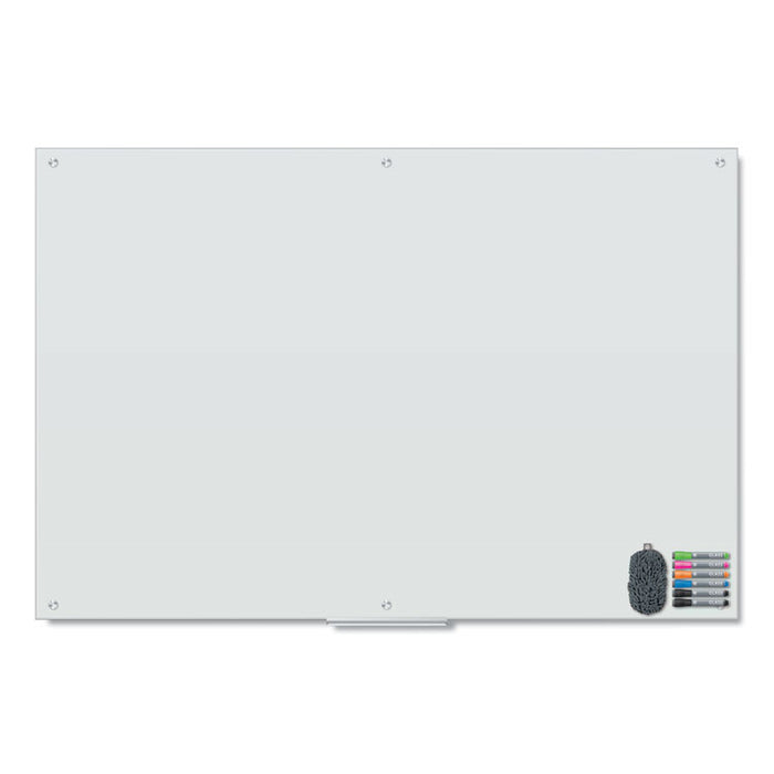 Magnetic Glass Dry Erase Board Value Pack, 72 x 48, White