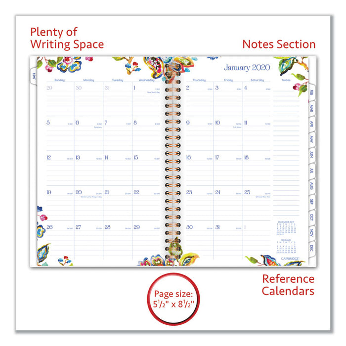 Hannah Weekly/Monthly Planner, 8 1/2 x 5 1/2, 2020