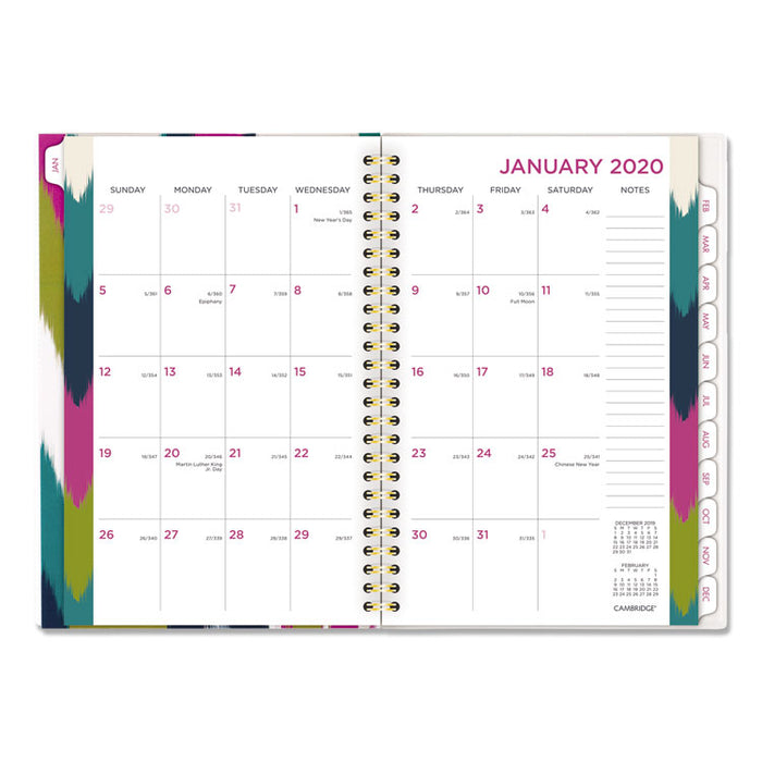Ikat Weekly/Monthly Planner, 8 1/2 x 5 1/2, 2020