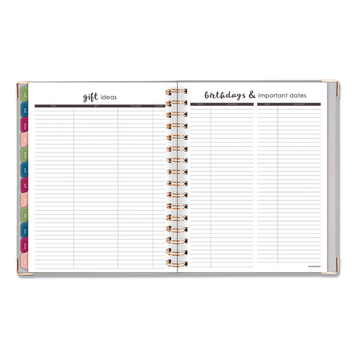 Harmony Weekly/Monthly Hardcover Planner, 9 x 7, Gray, 2020-2021