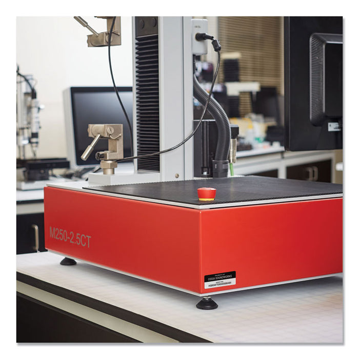 PermaTrack Tamper-Evident Asset Tag Labels, Laser Printers, 0.75 x 2, White, 30/Sheet, 8 Sheets/Pack