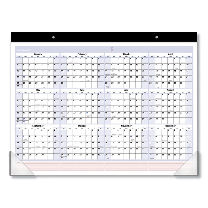 QuickNotes Special Edition Desk Pad, 21 3/4 x 17, 2020-2021