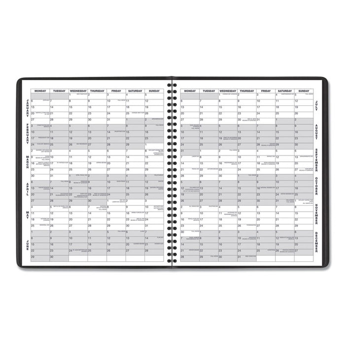 Monthly Planner, 11 x 9, Navy Cover, 15-Month (Jan to Mar): 2023 to 2024