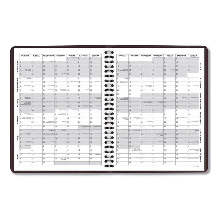 Monthly Planner, 8 3/4 x 6 7/8, Winestone, 2020