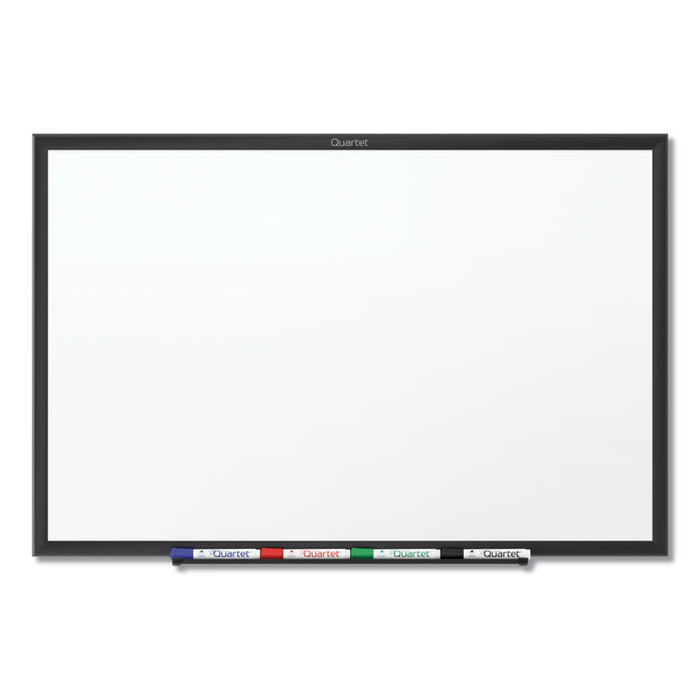 Classic Series Total Erase Dry Erase Board, 72 x 48, White Surface, Black Frame