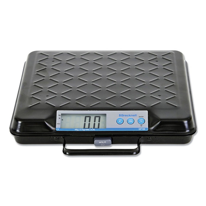 Portable Electronic Utility Bench Scale, 100lb Capacity, 12.5 x 10.95 x 2.2  Platform