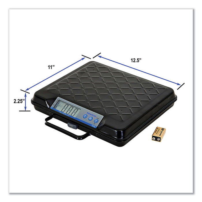 Portable Electronic Utility Bench Scale, 100lb Capacity, 12.5 x 10.95 x 2.2  Platform