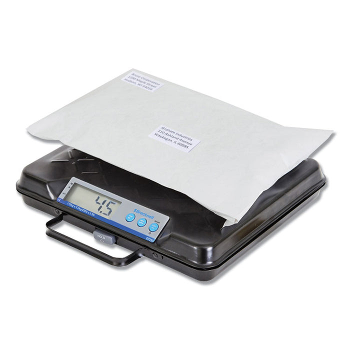 Portable Electronic Utility Bench Scale, 250lb Capacity, 12.5 x 10.95 x 2.2  Platform