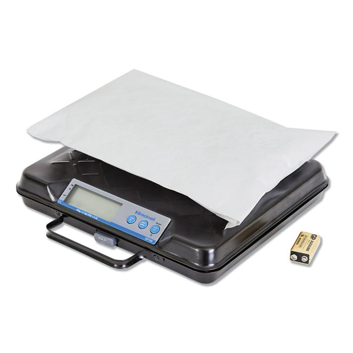 Portable Electronic Utility Bench Scale, 100lb Capacity, 12.5 x 10.95 x 2.2  Platform
