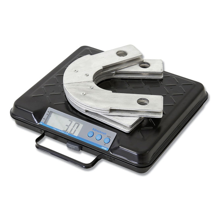 Portable Electronic Utility Bench Scale, 250lb Capacity, 12.5 x 10.95 x 2.2  Platform