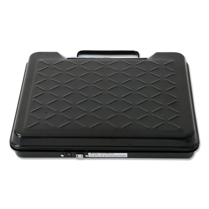 Portable Electronic Utility Bench Scale, 100lb Capacity, 12.5 x 10.95 x 2.2  Platform