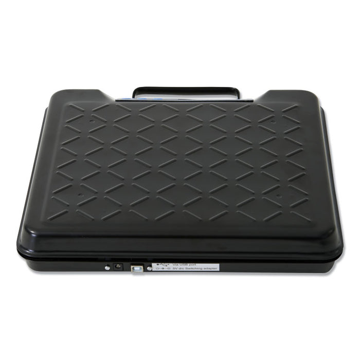 Portable Electronic Utility Bench Scale, 250lb Capacity, 12.5 x 10.95 x 2.2  Platform