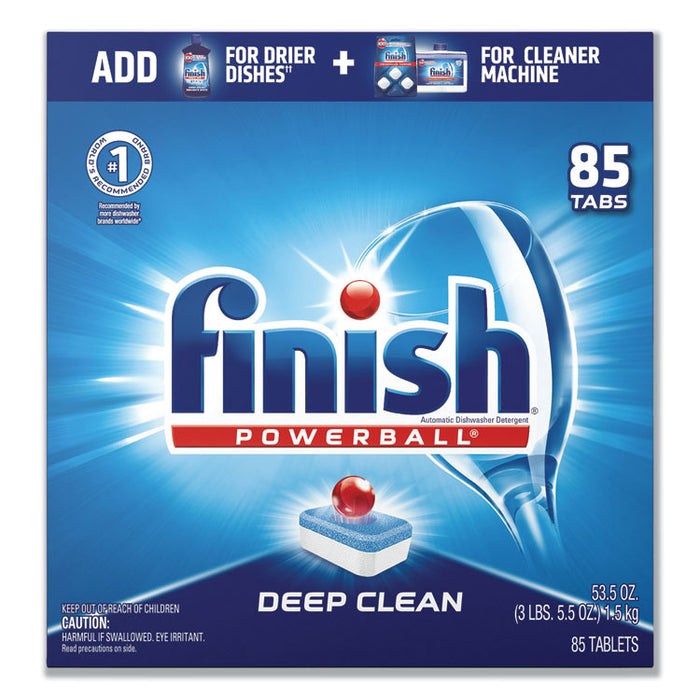 Powerball Dishwasher Tabs, Fresh Scent, 85/Box