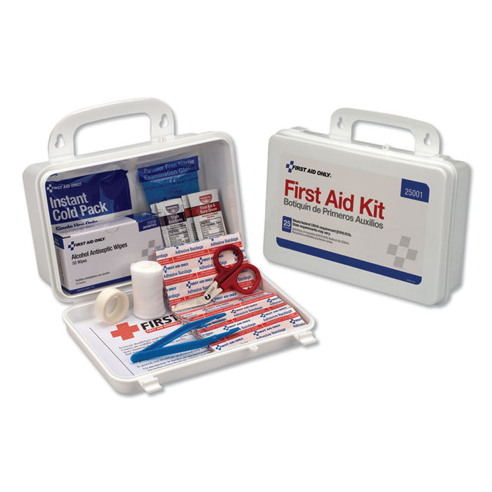 25 Person First Aid Kit, 113 Pieces/Kit