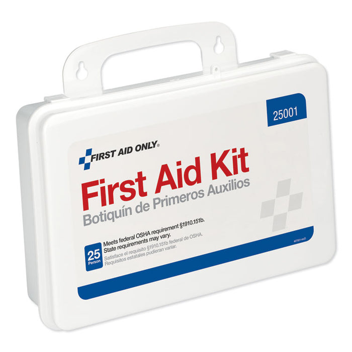 25 Person First Aid Kit, 113 Pieces/Kit