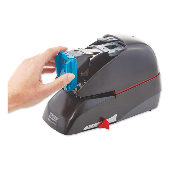 5080e Professional Electric Stapler, 90-Sheet Capacity, Black