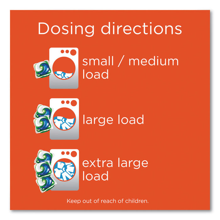 Detergent Pods, Tide Original Scent, 96/Tub, 4 Tubs/Carton