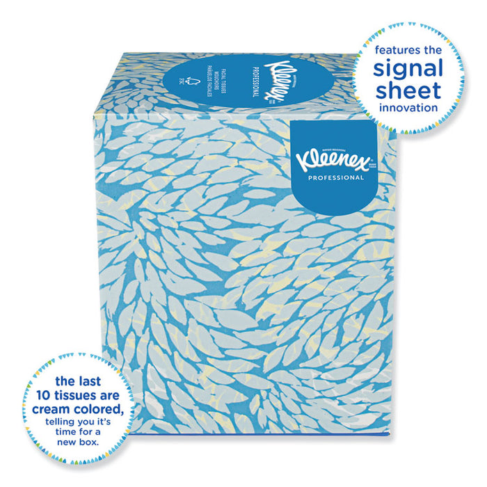 Boutique White Facial Tissue, 2-Ply, Pop-Up Box, 95 Sheets/Box, 36 Boxes/Carton