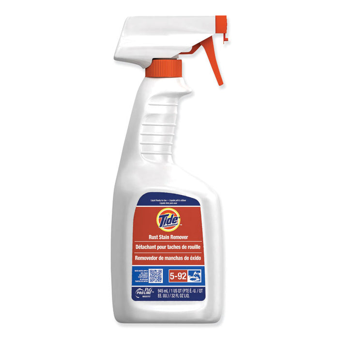 Rust Stain Remover, Peach, 32 oz Trigger Spray Bottle, 9/Carton
