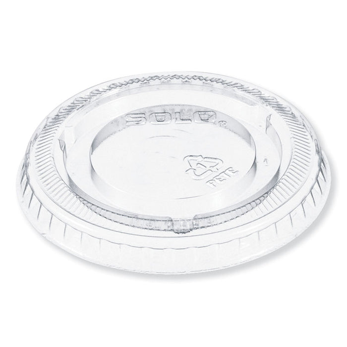 Plastic Cold Cup Lid for 5 oz Cup, No Hole, Clear, 2500/Carton