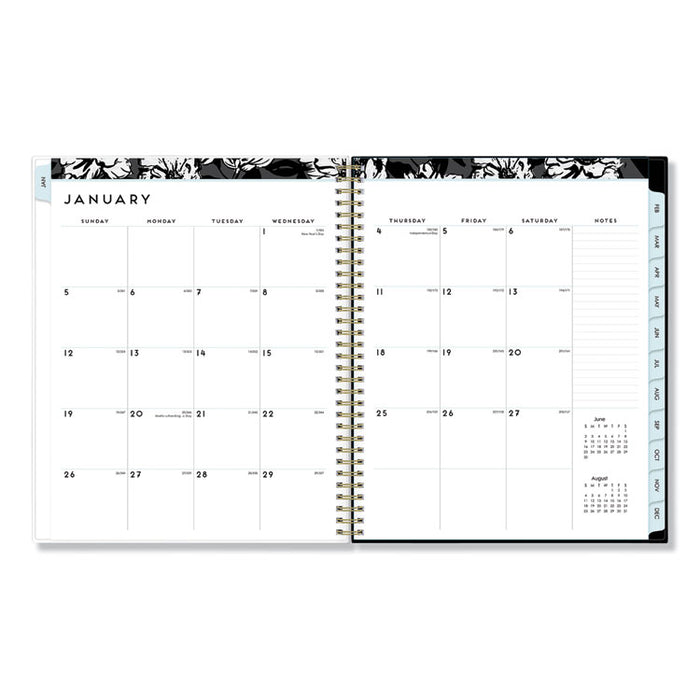 Baccara Dark CYO Weekly/Monthly Planner, 11 x 8 1/2, 2020