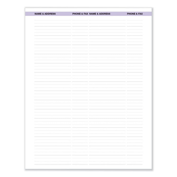 Recycled Wild Flower Weekly/Monthly Planner, Wild Flowers Artwork, 9 x 7, Gray/White/Purple Cover, 12-Month (Jan-Dec): 2023