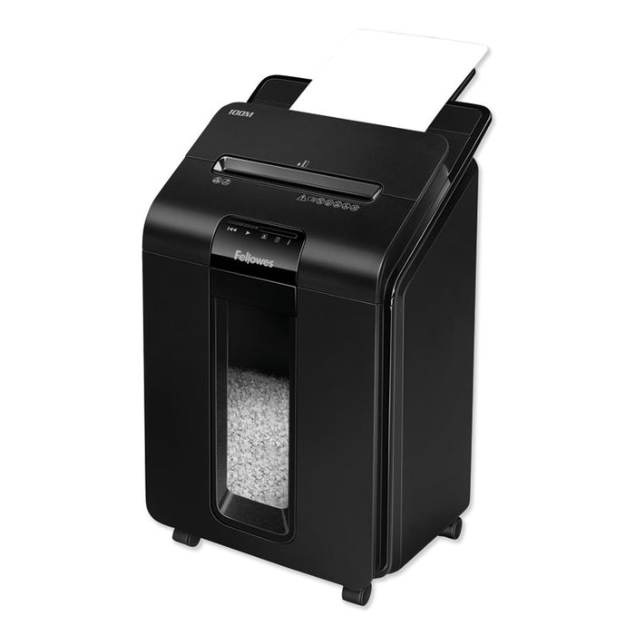 AutoMax 100M Auto Feed Micro-Cut Shredder, 100 Auto/10 Manual Sheet Capacity