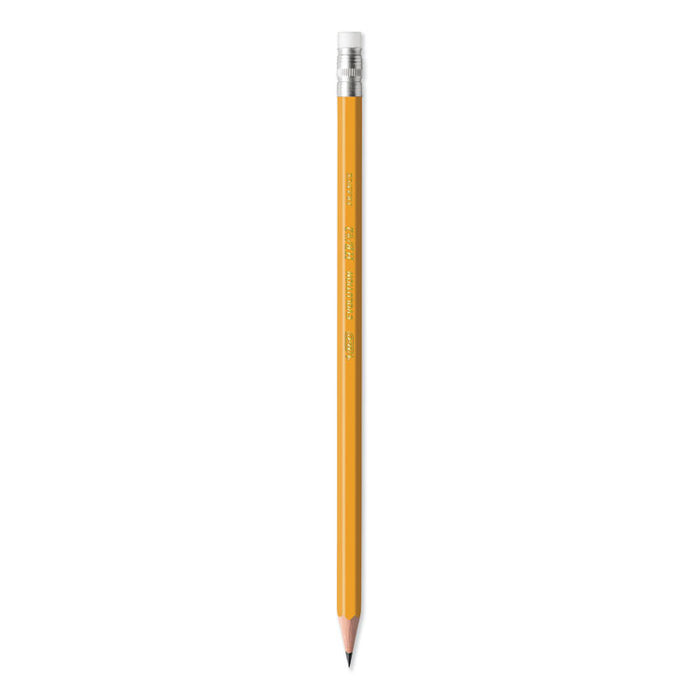 Evolution Pencil, HB (#2), Black Lead, Yellow Barrel, 24/Pack
