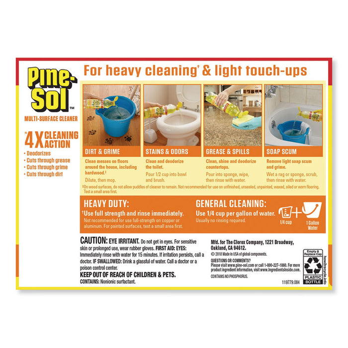 Multi-Surface Cleaner, Lemon Fresh, 28oz Bottle