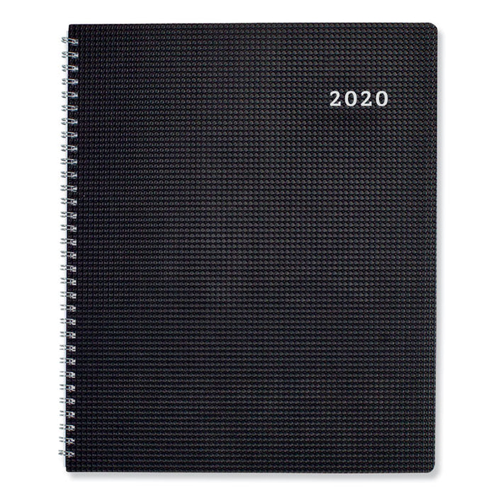 DuraFlex 14-Month Planner, 8 7/8 x 7 1/8, Black, 2020