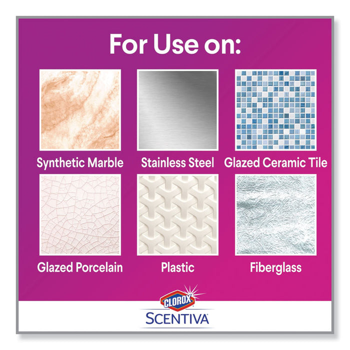 Scentiva Multi Surface Cleaner, Tuscan Lavender and Jasmine, 32 oz, 6/Carton