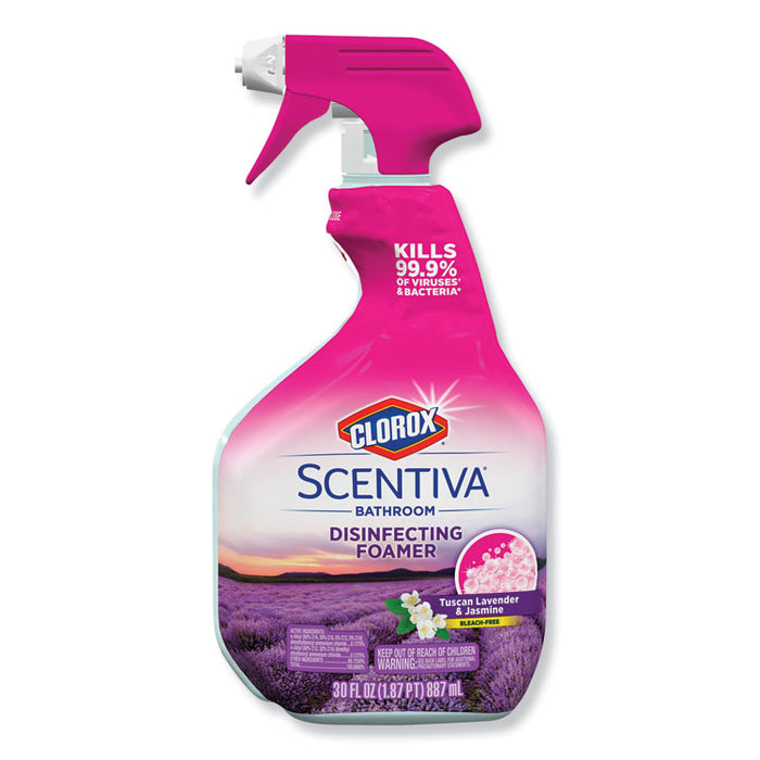 Scentiva Disinfecting Foam Multi Surface Cleaner, Tuscan Lavender & Jasmine,6/CT