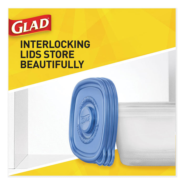 Mini Round Food Storage Containers, 4 oz,  8/Pack, 12 Packs/Carton